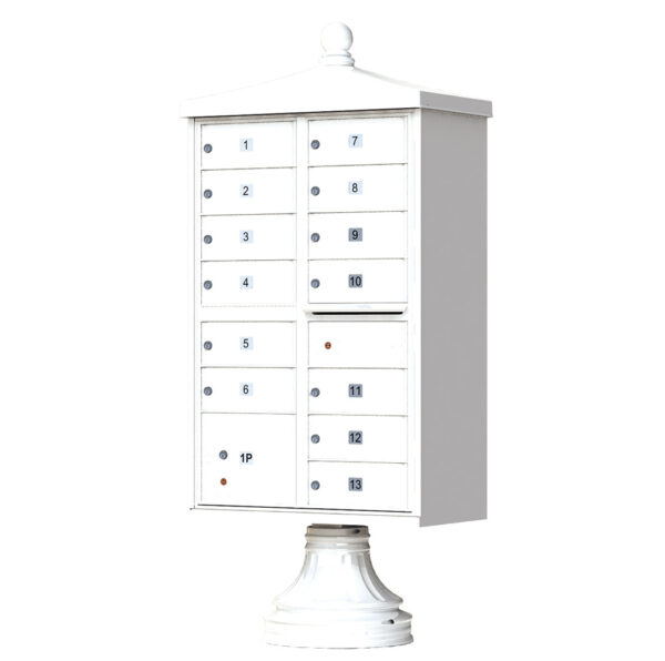 1570-13V2 13 Tenant Door Traditional Decorative Cluster Mailbox Unit–CBU