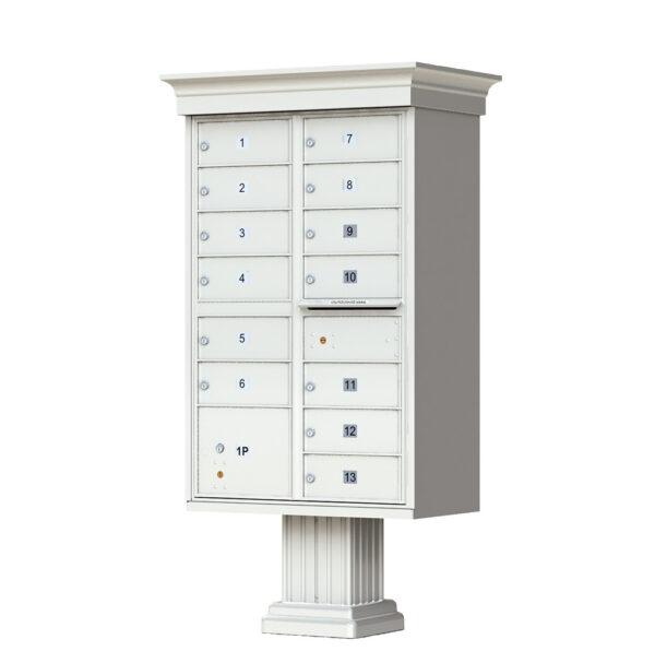 1570-13V 13 Tenant Door Classic Decorative Cluster Mailbox Unit – CBU