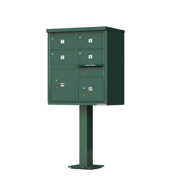 1570-4T5 4 Tenant Door Cluster Mailbox Unit – CBU