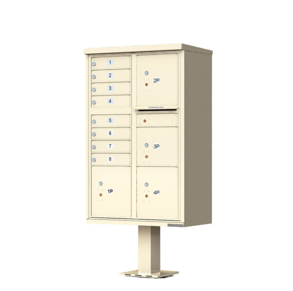 1570-8T6 8 Tenant Door 4 Parcel Cluster Mailbox Unit – CBU