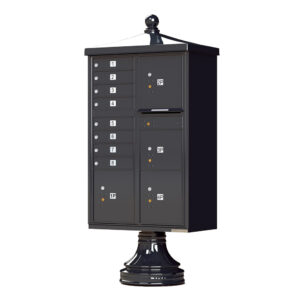 1570-8T6V2 8 Tenant 4 Parcel Traditional Decorative Cluster Mailbox Unit–CBU