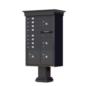 1570-8T6V 8 Tenant 4 Parcel Classic Decorative Cluster Mailbox Unit – CBU