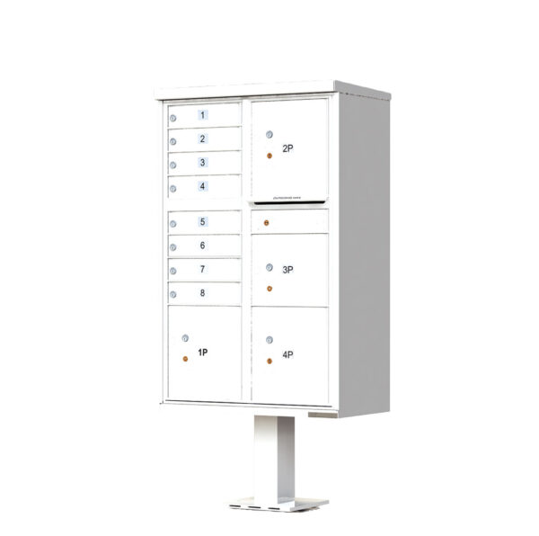 1570-8T6 8 Tenant Door 4 Parcel Cluster Mailbox Unit – CBU