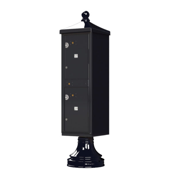 2 Parcel Outdoor Parcel Locker - Traditional Decorative