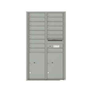 4C15D-16 16 Tenant Door 15 High 4C Front Loading Mailbox