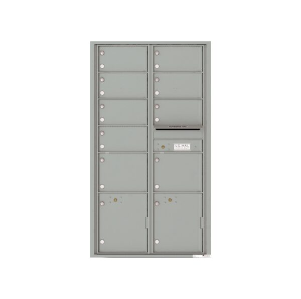 4C16D-09 9 Tenant Door Max-Height 4C Front Loading Mailbox