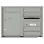 4C06D-05 5 Tenant Door 6 High 4C Front Loading Mailbox