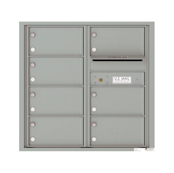 4C08D-07 7 Tenant Door 8 High 4C Front Loading Mailbox