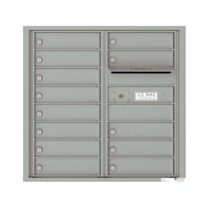 4C08D-13 13 Tenant Door 8 High 4C Front Loading Mailbox