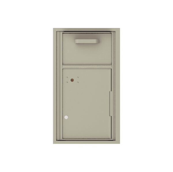 4C08S-HOP Mail Collection / Drop Box 8 High Single Column 4C Front Loading