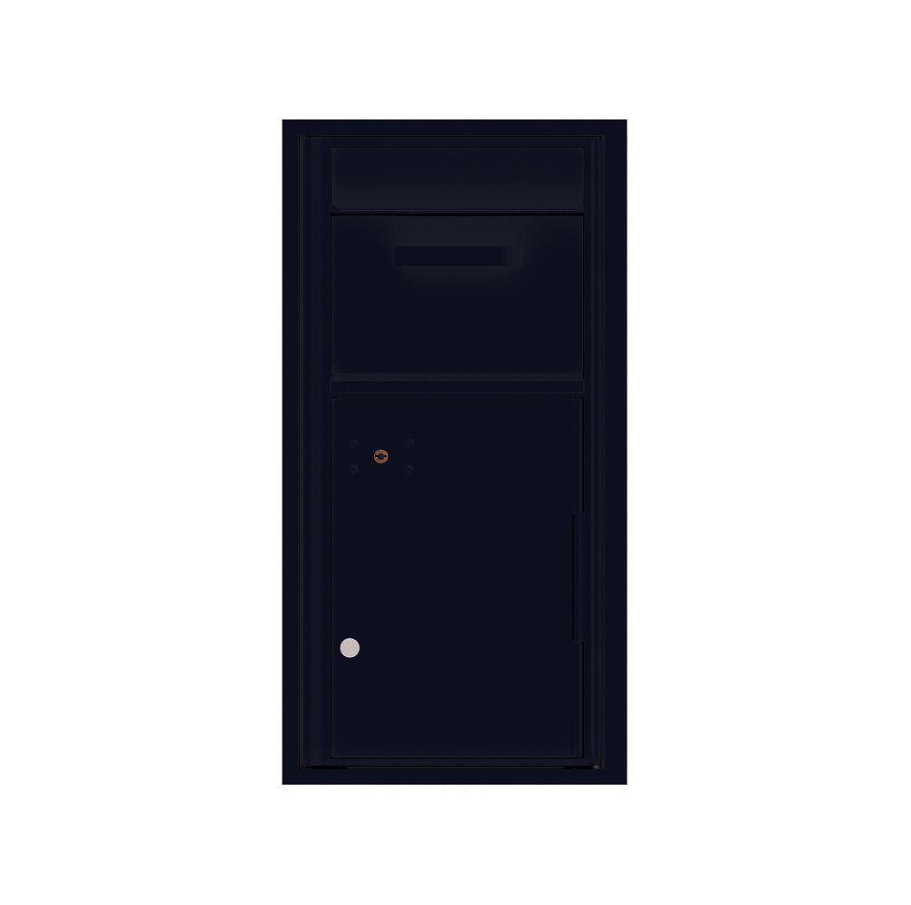 4C09S-HOP Mail Collection / Drop Box 9 High Single Column 4C Front Loading