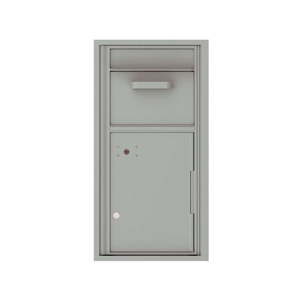 4C09S-HOP Mail Collection / Drop Box 9 High Single Column 4C Front Loading