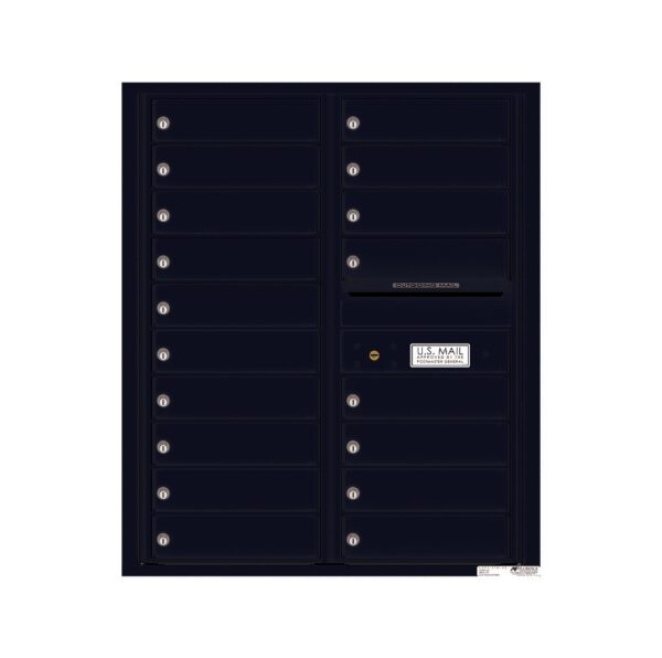 4C10D-18 18 Tenant Door 10 High 4C Front Loading Mailbox