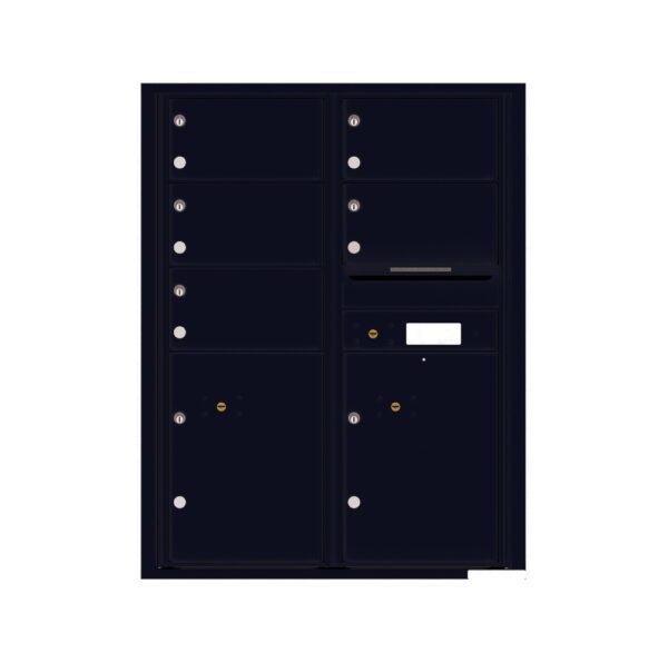 4C11D-05 5 Tenant Door 11 High 4C Front Loading Mailbox