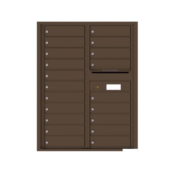 4C11D-20 20 Tenant Door 11 High 4C Front Loading Mailbox