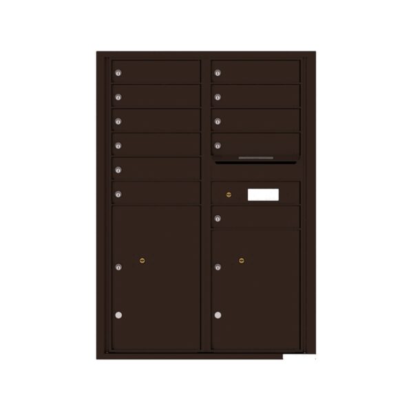 4C12D-11 11 Tenant Door 12 High 4C Front Loading Mailbox