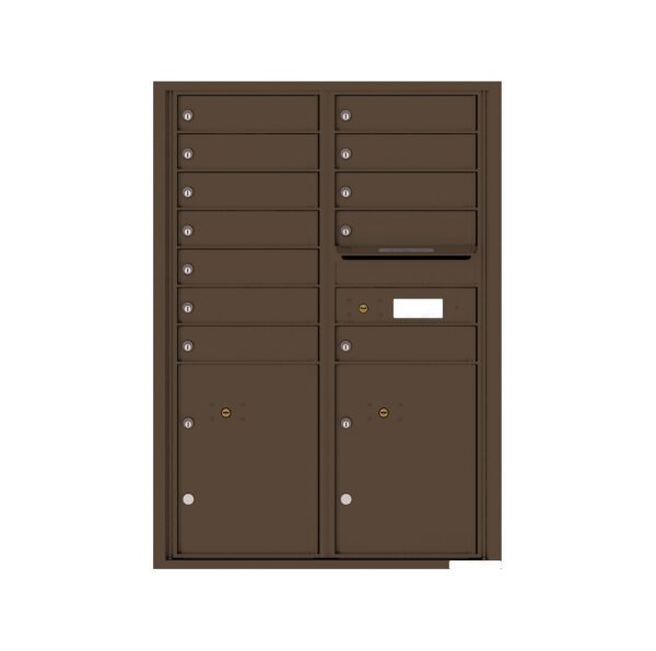 4C12D-12 12 Tenant Door 12 High 4C Front Loading Mailbox