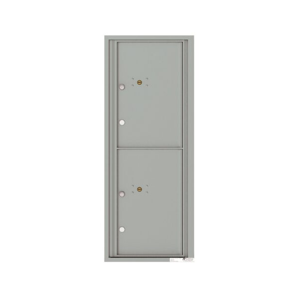 4C12S-2P 2 Parcel 12 High Single Column 4C Front Loading Outdoor Parcel Locker