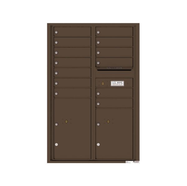 4C13D-13 13 Tenant Door 13 High 4C Front Loading Mailbox