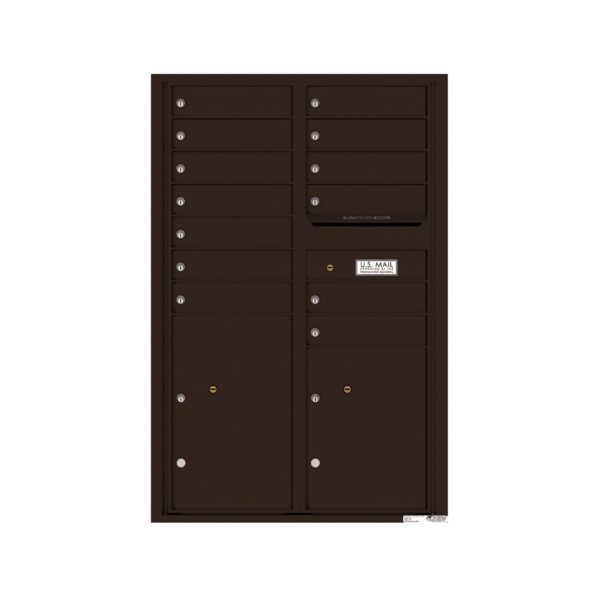 4C13D-13 13 Tenant Door 13 High 4C Front Loading Mailbox