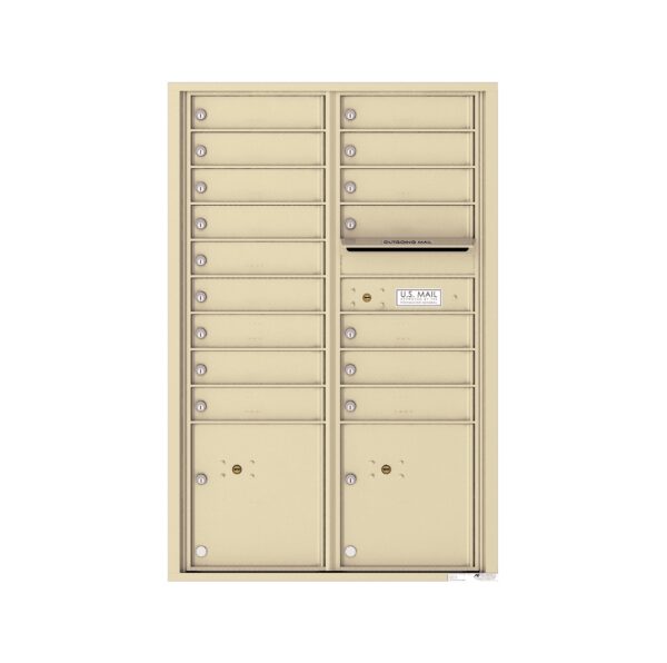 4C13D-16 16 Tenant Door 13 High 4C Front Loading Mailbox