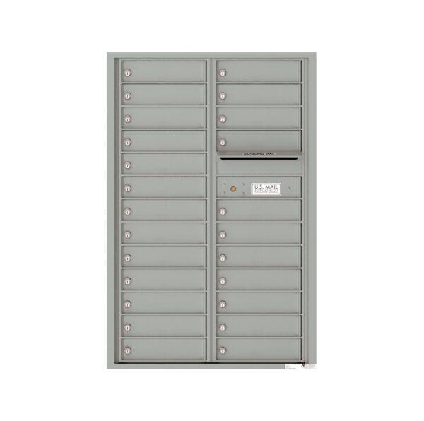 4C13D-24 24 Tenant Door 13 High 4C Front Loading Mailbox