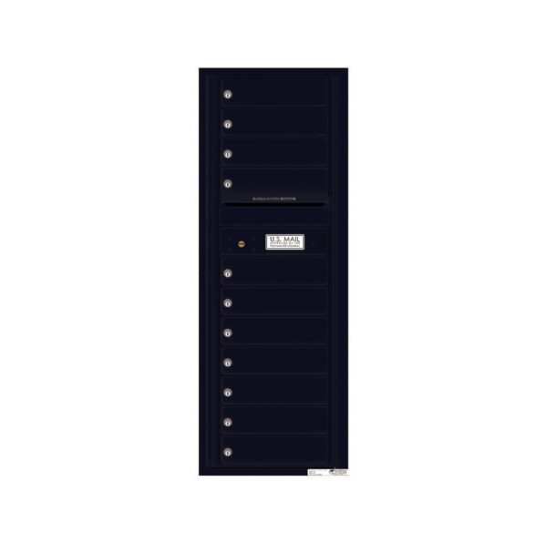4C13S-11 11 Tenant Door 13 High Single Column 4C Front Loading Mailbox