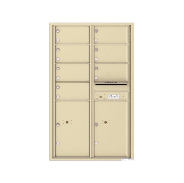 4C14D-07 7 Tenant Door 14 High 4C Front Loading Mailbox