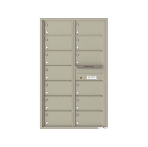 4C14D-13 13 Tenant Door 14 High 4C Front Loading Mailbox