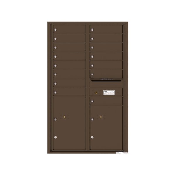 4C14D-15 15 Tenant Door 14 High 4C Front Loading Mailbox