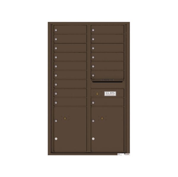 4C14D-16 16 Tenant Door 14 High 4C Front Loading Mailbox