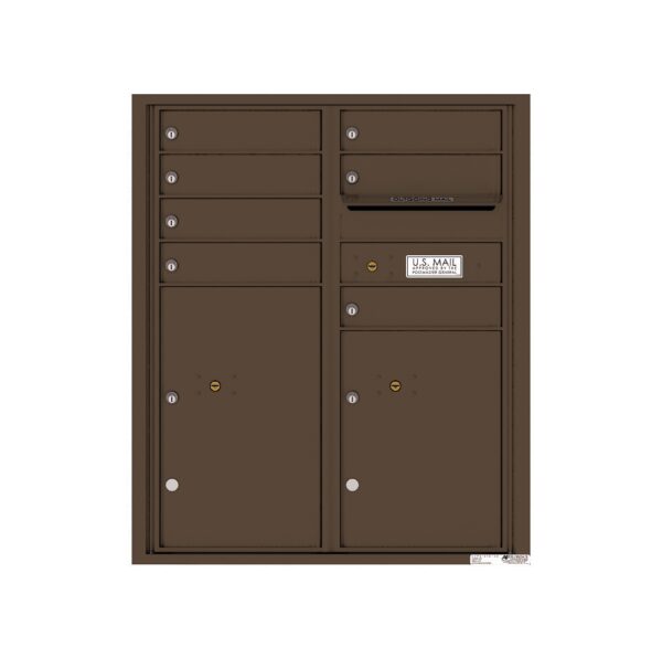 4CADD-07 7 Tenant Door Max Height ADA 4C Front Loading Mailbox