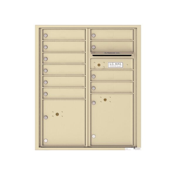 4CADD-10 10 Tenant Door Max Height ADA 4C Front Loading Mailbox