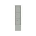 3 Parcel Locker 15 High Single Column 4C Depot Cabinet