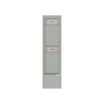 Trash/Recycling Bin Max-Height Single Column 4C Depot Cabinet